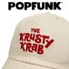Spongebob The Krusty Krab Logo Adult Dad Cap Cream OS - 4 of 4