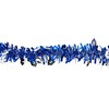 Northlight Dreidel  Tinsel Garland - 50' x 3.5" - Blue & Silver - Unlit - 4 of 4