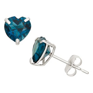 Designs By Gioelli 10K Gold Gemstone Stud Earrings - 1 of 3