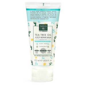 Earth Therapeutics Tea Tree Oil Foot Repair Balm - 6 fl oz - 1 of 4