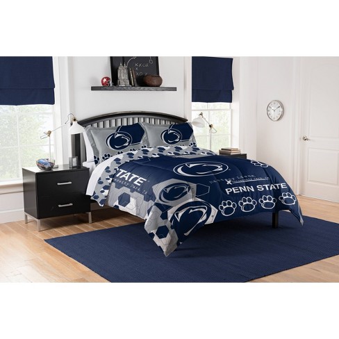 Penn State Nittany Lions 5 Piece Comforter Full Size Bedding Set  NCAA Licensed 