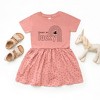 The Juniper Shop Happy Go Lucky Shamrock Toddler Graphic Dress - 2 of 3