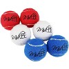 Midlee 4th of July Dog Tennis Balls- USA Red White & Blue Pet Toy Ball- Set of 6 - 3 of 4