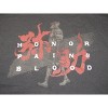 Yasuke Honor Pain & Blood Men's Black Long Sleeve Sweatshirt - 2 of 2