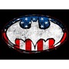 Batman Stars and Stripes Logo Black T-shirt Toddler Boy to Youth Boy - 2 of 3