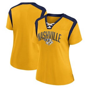 NHL Nashville Predators Women's Fashion Jersey - 1 of 2