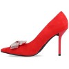 Journee Collection Womens Marcie Mid Heel Pointed Toe Pumps - 2 of 4