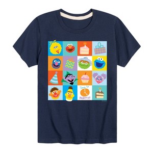 Boys' - Sesame Street - Birthday Time To Party Short Sleeve Graphic T-Shirt - 1 of 4