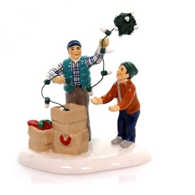 Department 56 Accessory 3.5" Clark & Rusty Cont. Tradition National Lampoon  -  Decorative Figurines