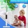 FUFU&GAGA White Steam Mop: Chemical - Free, Adjustable Steam Modes. 230°F Sterilization. Fits All Floors, Quick - Drying & Efficient - 4 of 4