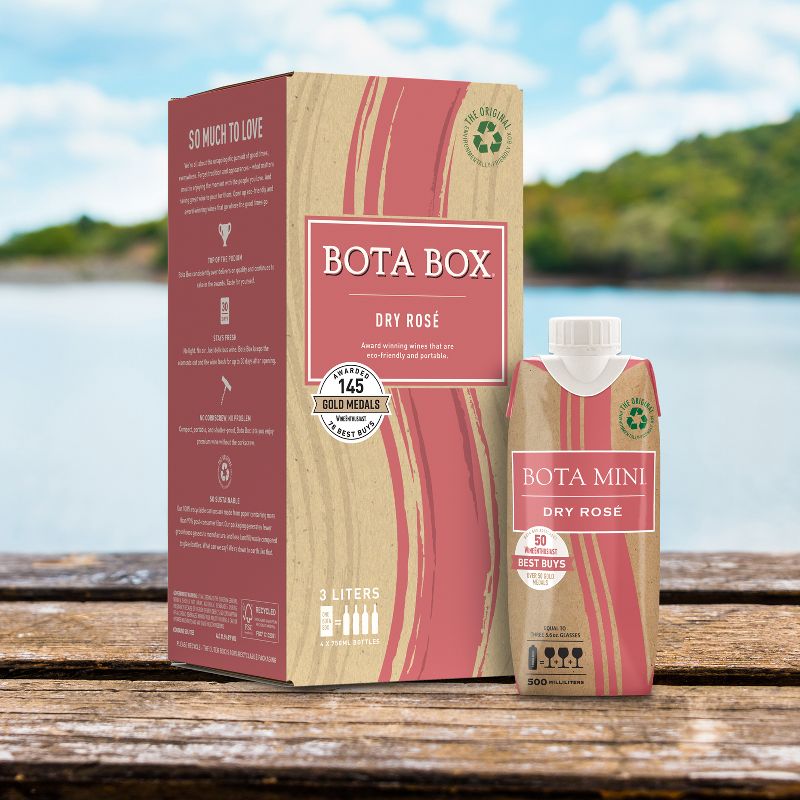 Bota Box Dry Rose Wine - 3L Box, 5 of 8