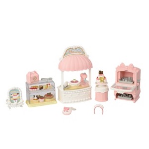 Calico Critters Village Cake Shop Starter Set, Dollhouse Playset with Furniture and Accessories - 1 of 4