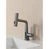 Pull-Out Lift LED Temperature Digital Display Bathroom Basin Faucet - 2 of 4