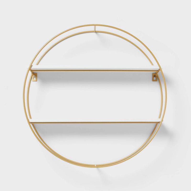Kids&#39; Round Shelf with Gold Wire - Pillowfort&#8482;, 4 of 10