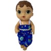Doll Clothes Superstore Planet Print Jumpsuit Fits 12 Inch Little Baby Dolls - 2 of 4