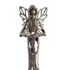 SPI Home Stylized Fairy Birdfeeder in Cast Iron – Whimsical Garden Sculpture with Integrated Feeding Bowl, 26" Tall - 3 of 3