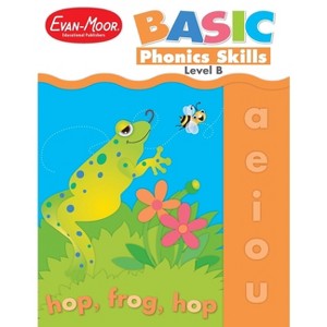 Basic Phonics Skills, Kindergarten - Grade 1 (Level B) Teacher Resource - by  Evan-Moor Educational Publishers (Paperback) - 1 of 1