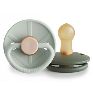 FRIGG Little Viking Natural Rubber Pacifier 2-Pack - 1 of 4