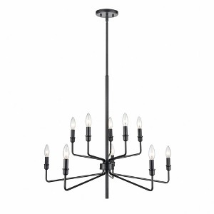 Elk Home Saginaw 10 - Light Chandelier in  Matte Black - 1 of 1
