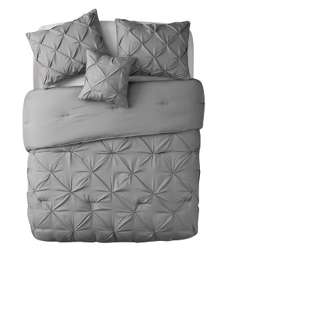 King Carmen Comforter Set Gray - Vcny : Target