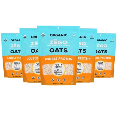 Zego Double Protein Oats - Case of 5/14 oz