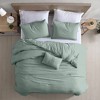 Modern Threads 4-Piece Garment-Washed Comforter Set. - 3 of 4