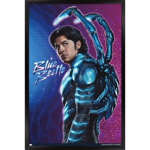 Trends International DC Comics Movie Blue Beetle - Jaime Reyes Framed Wall Poster Prints - 1 of 4