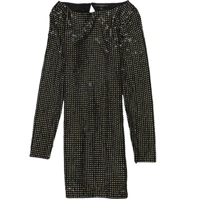 GUESS Womens Sequin Bodycon Dress