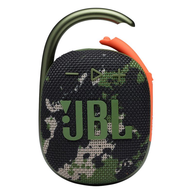 JBL Clip 4 Portable Bluetooth Waterproof Speaker (Camo), 1 of 14