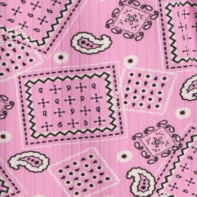 bandana patchwork pink