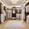 Aheaplus Closet Organizer with Drawer, Closet System with Mirror and Hanging Rod - 2 of 4