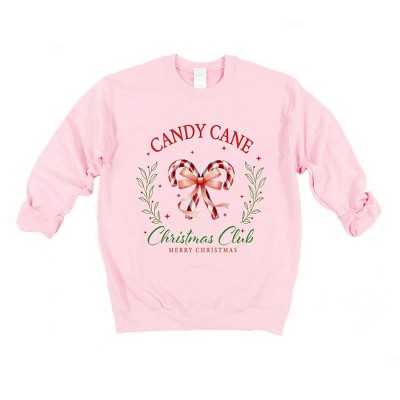 Simply Sage Market Women's Graphic Sweatshirt Candy Cane Christmas Club
