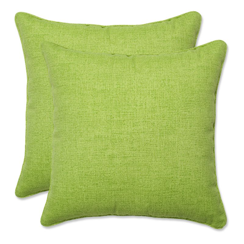 18.5"x18.5" Fresco 2pc Square Outdoor Throw Pillows - Pillow Perfect, 1 of 11