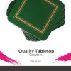 Pimpernel Classic Emerald Coasters, Set of 6,4.13" Square - 2 of 4