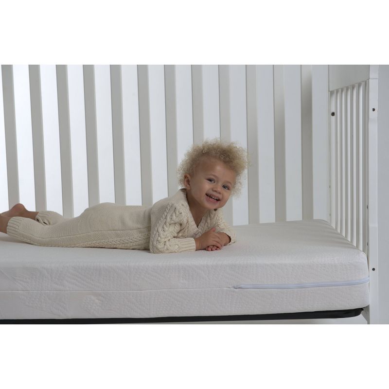 Bundle of Dreams Classic 100% Breathable 2-Stage Crib Mattress, 5 of 9
