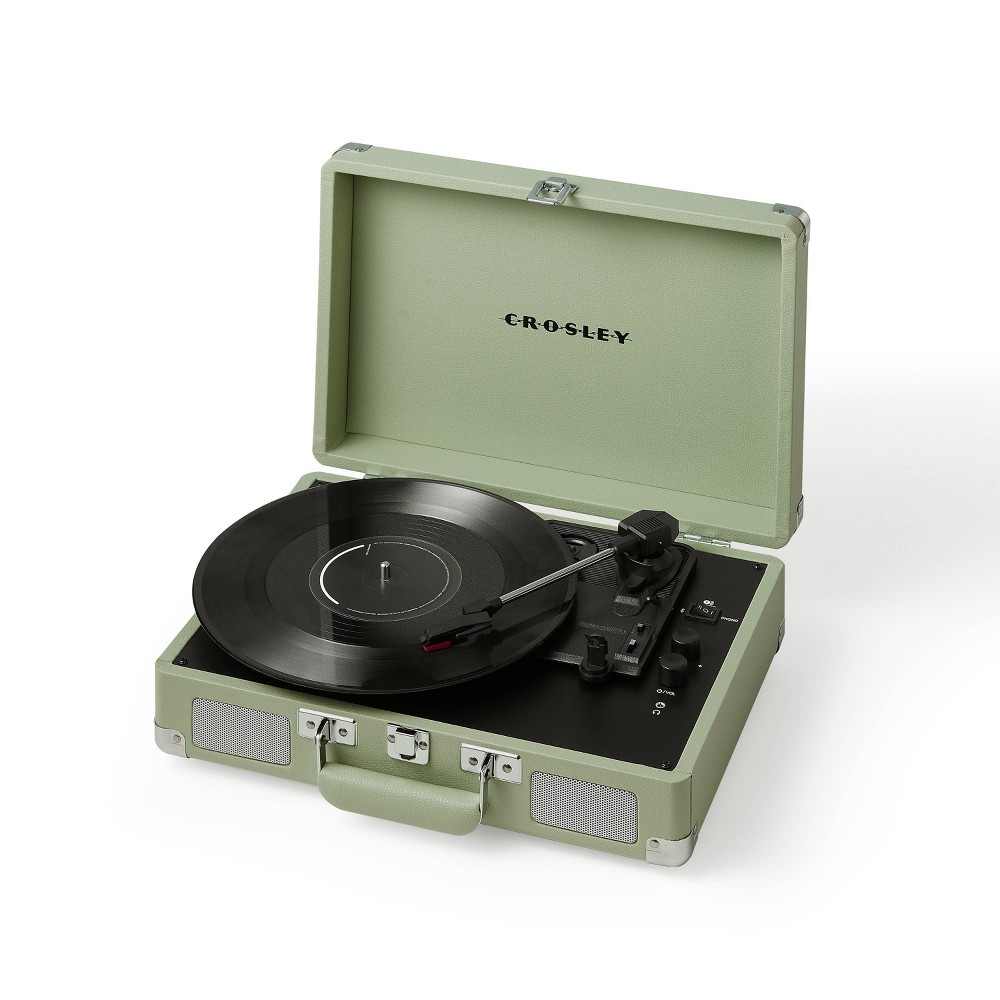 Photos - Home Cinema System Crosley Cruiser Plus Bluetooth Vinyl Record Player - Mint 