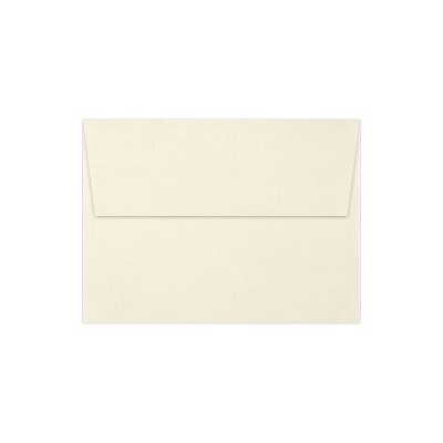 LUX A7 Invitation Envelopes 5 1/4 x 7 1/4 50/Box Natural Linen 4880-NLI-50