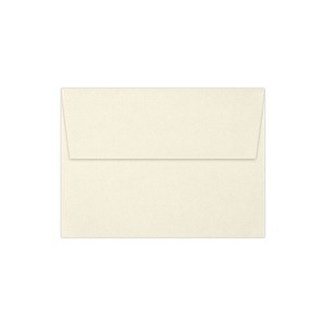 LUX A7 Invitation Envelopes 5 1/4 x 7 1/4 50/Box Natural Linen 4880-NLI-50 - 1 of 3