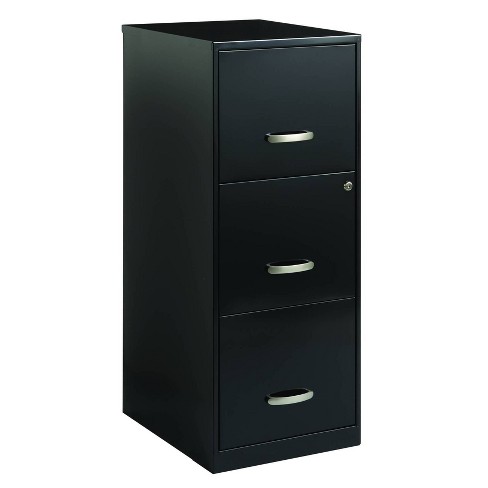 Hirsh Industries Space Solutions File Cabinet 3 Drawer - Black Target