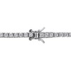 EVERLY JEWELRY | Sterling Silver 9 1/4 CT TGW Created Ruby and Created White Sapphire Bracelet, 7.25 inch - 4 of 4