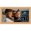 PosterPalooza | 20x11 Modern Bamboo Picture Frame, UV Acrylic, 5 Finishes - 2 of 4