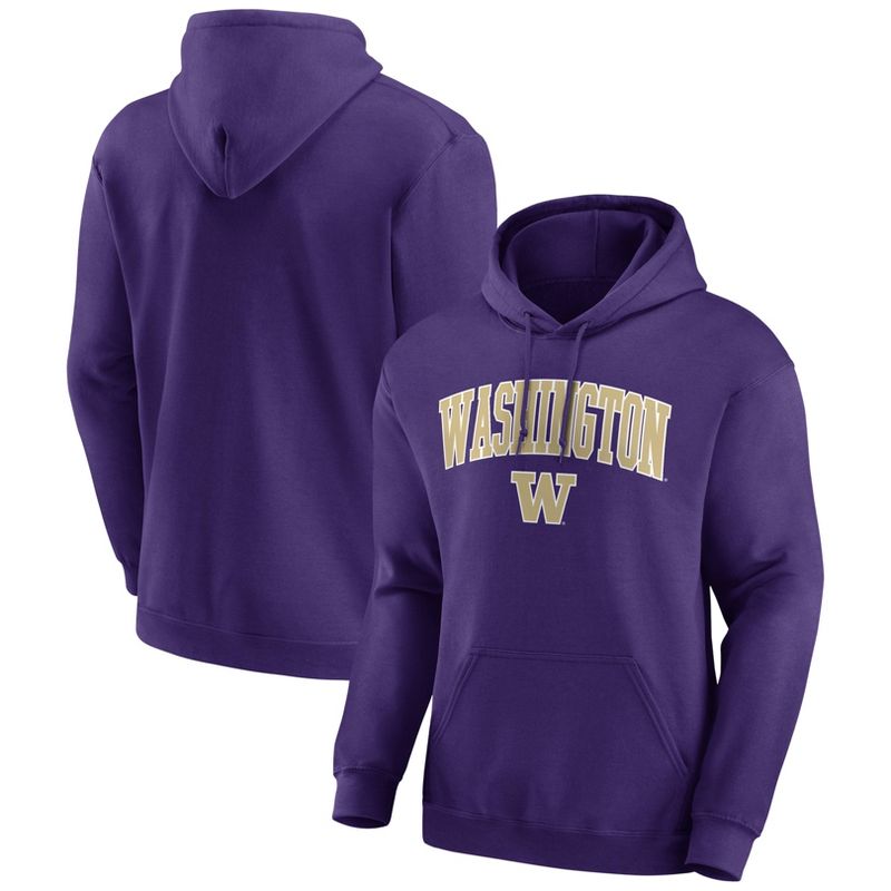 NCAA Washington Huskies Men&#39;s Hooded Sweatshirt, 1 of 4
