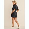VENUS Womens Tie Waist Romper - 2 of 4