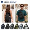 Unique Bargains Lightweight Waterpoof Convertible Sling Bag with USB Charge Port - 2 of 4