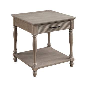 Ariolo End Table Antique White - Acme Furniture