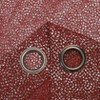 Kate Aurora Glam Chic Living 2 Pack Metallic Foil Sparkle Slub Sheer Grommet Top Curtain Panels - 4 of 4