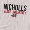 Men's Nicholls State University Official Stacked T-Shirt - 2 of 4