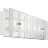 Possini Euro Design Reese Modern Wall Light Chrome Hardwire 28 1/4" 6-Light LED Fixture Rectangular Glass for Bedroom Bathroom Vanity Living Room Home - 4 of 4