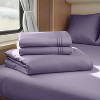 Nestl RV Queen Sheets, Super Soft 4PC Microfiber Sheet Set for Camper, Short Queen Sheets - 2 of 4