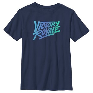 Boy's Husky Fortnite Victory Royale Gradient Logo - 1 of 3